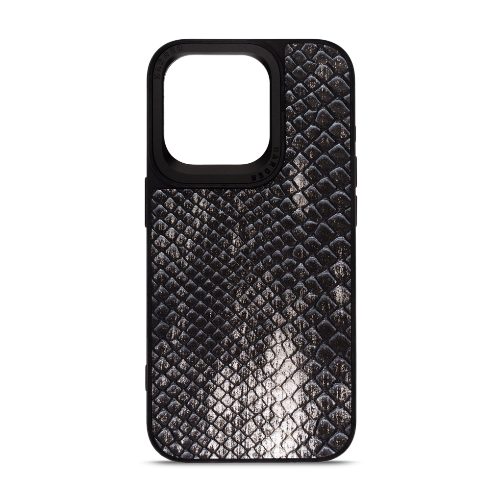 Чохол до мобільного телефона Harder Lizard Apple iPhone 14 Pro Black (ARM76877) - зображення 1