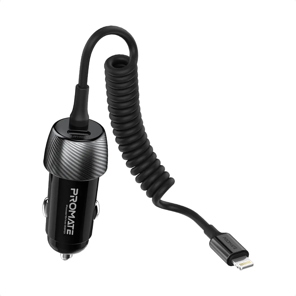 Зарядний пристрій Promate powerdrive-33pdi.black - зображення 1