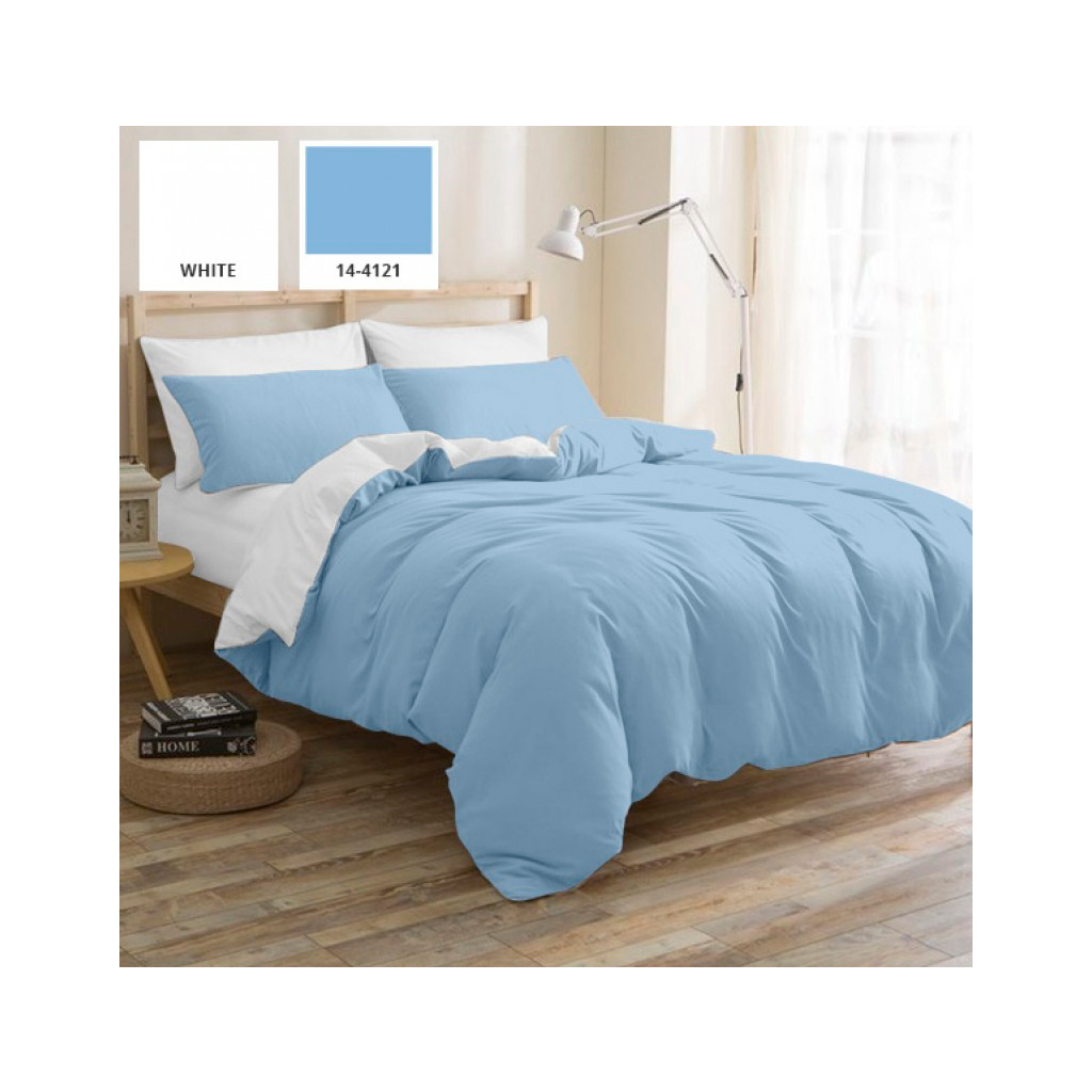 Постільна білизна MirSon King Size Бязь Premium Rebeca (11-2101 + 14-4121) 220х240 (2200001172470) - зображення 1
