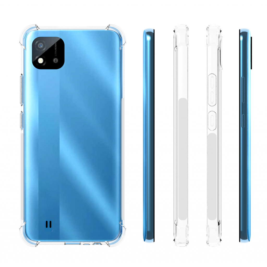 Чохол до мобільного телефона BeCover Anti-Shock Realme C11 2021 Clear (706993) - зображення 2