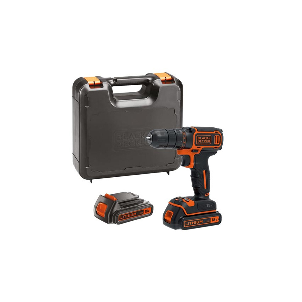 Шуруповерт Black&Decker BDCDC18KB - зображення 2