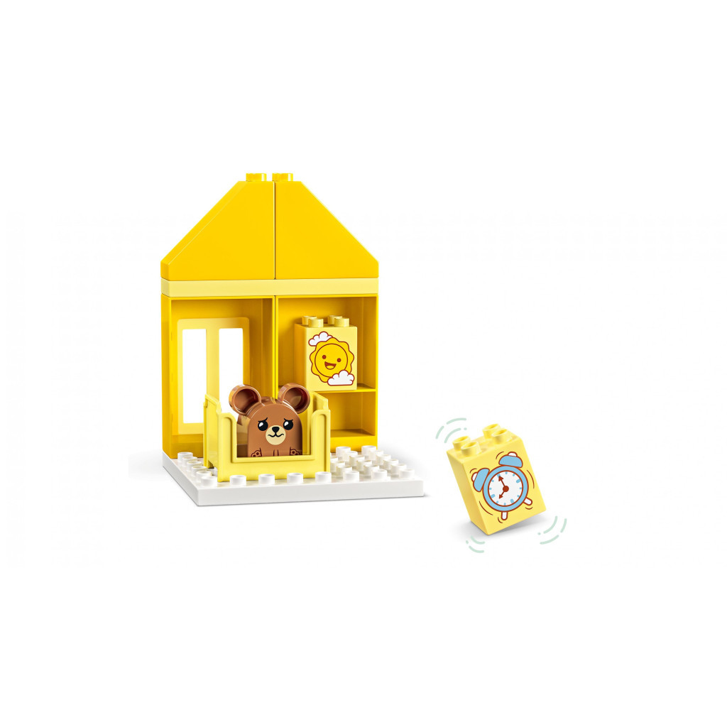 Конструктор LEGO DUPLO My First Повсякденні процедури: Час вечері й сну 28 деталей (10414) - зображення 3