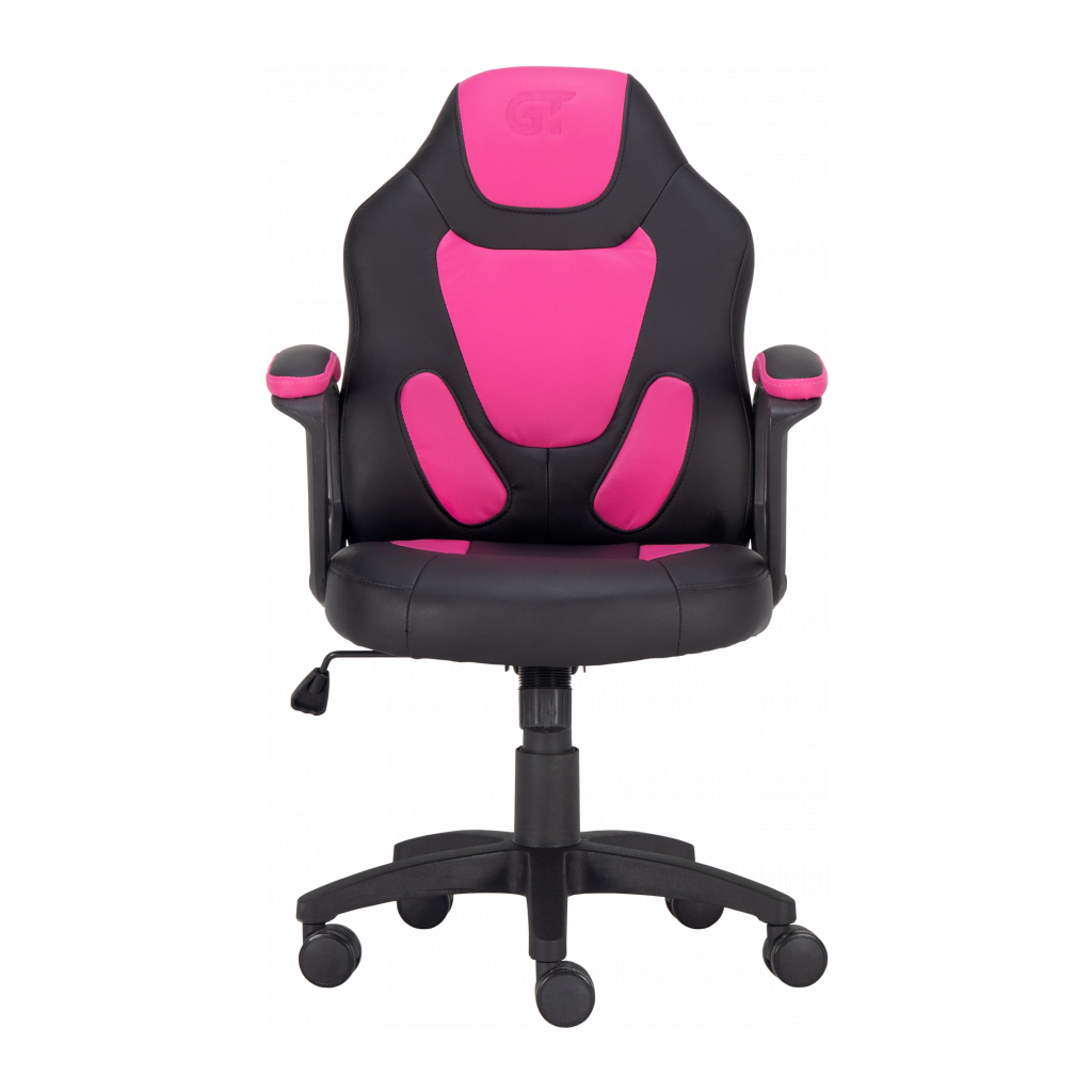 Крісло ігрове GT Racer X-1414 Black/Pink - зображення 2