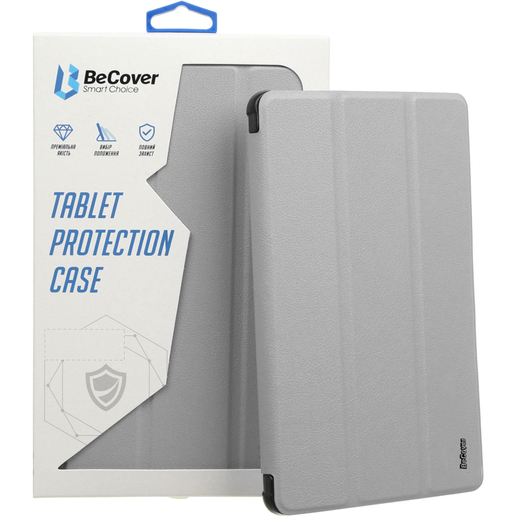 Чохол до планшета BeCover Soft Edge TPU Xiaomi Redmi Pad SE 8.7" Gray (712568) - зображення 4