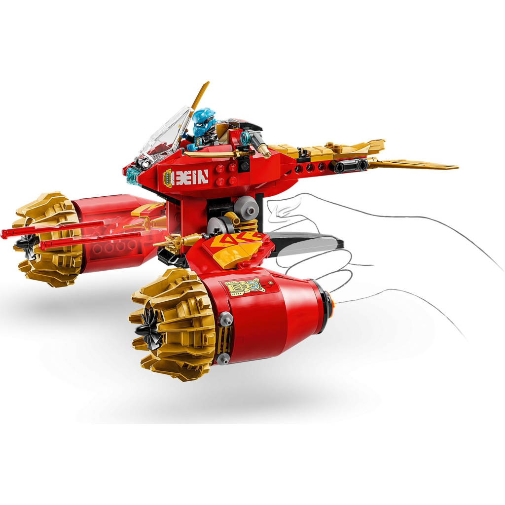 Конструктор LEGO Ninjago Штормовий робот-вершник Кая (71830) - зображення 5