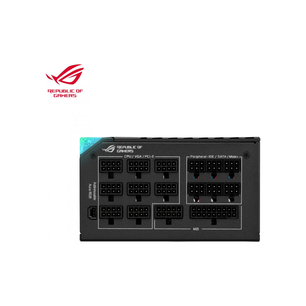Блок живлення ASUS 1200W ROG THOR (ROG-THOR-1200P2-GAMING) - зображення 6
