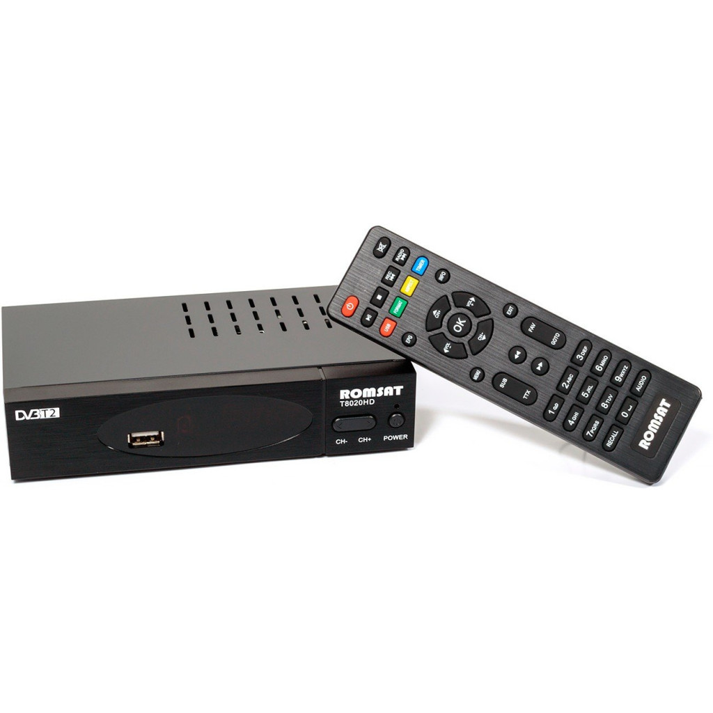 ТВ тюнер Romsat DVB-T2, чіпсет MSD7T01 (T8020HD) - зображення 7