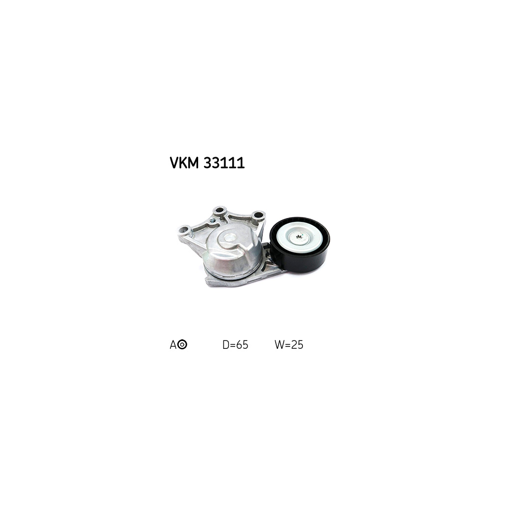 Натягувач ременя з роликом SKF VKM 33111 - зображення 2