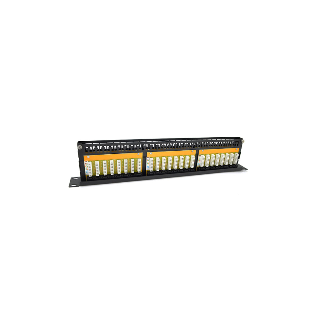Патч-панель Ritar 19" 48xRJ-45 UTP cat.5е, DUAL type, 1U (RT-2264-CAT.5E) - изображение 2