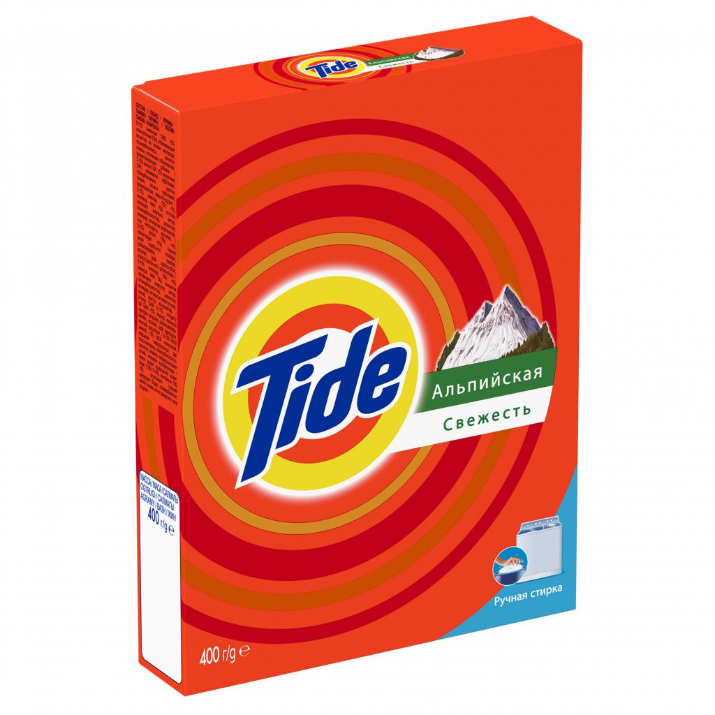 Пральний порошок Tide Альпійська свіжість 400 г (5413149359031) - зображення 1