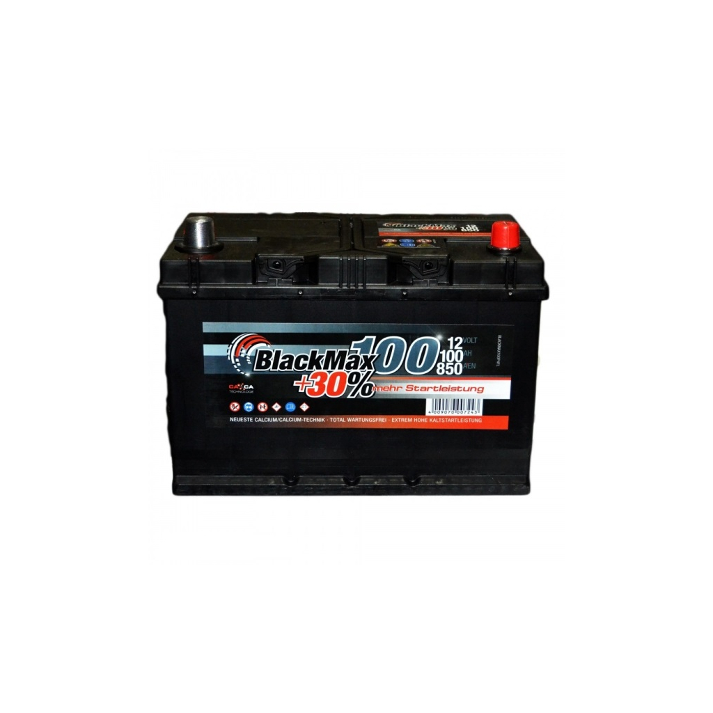 Акумулятор автомобільний BlackMax 100А (B4028) - зображення 1