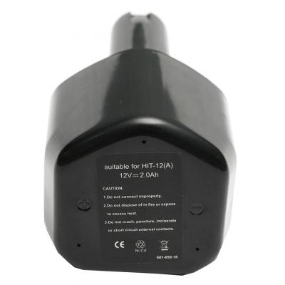 Акумулятор до електроінструменту PowerPlant для HITACHI GD-HIT-12(A) 12V 2Ah NICD (DV00PT0037) - зображення 2