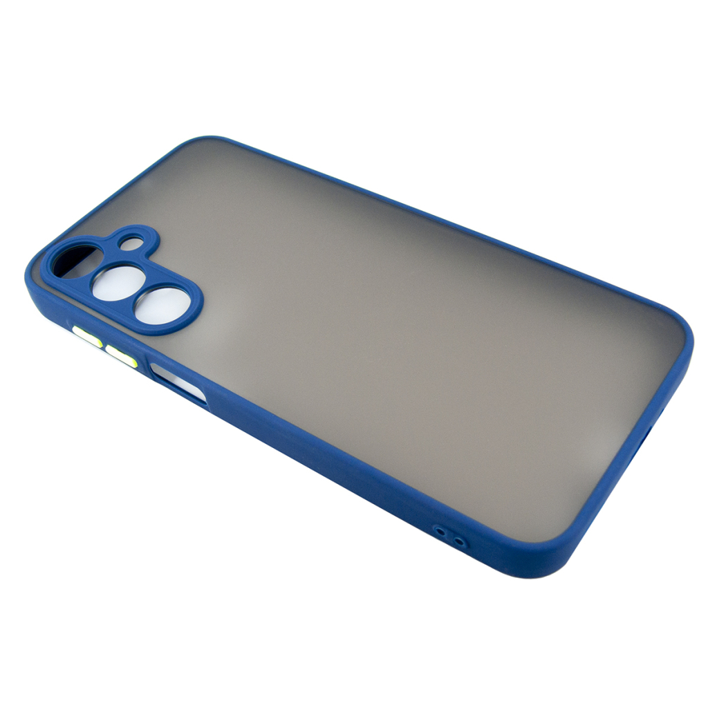Чохол до мобільного телефона Dengos Matte Samsung Galaxy M35 5G Blue (DG-TPU-MATT-145) - зображення 3