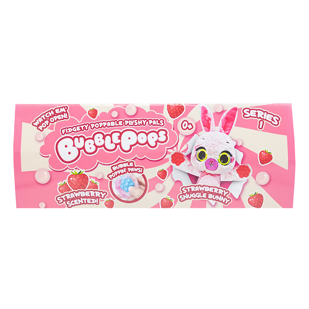 М'яка іграшка Bubble Pops Полуничне зайченя 34 см (2312004/4) - зображення 4