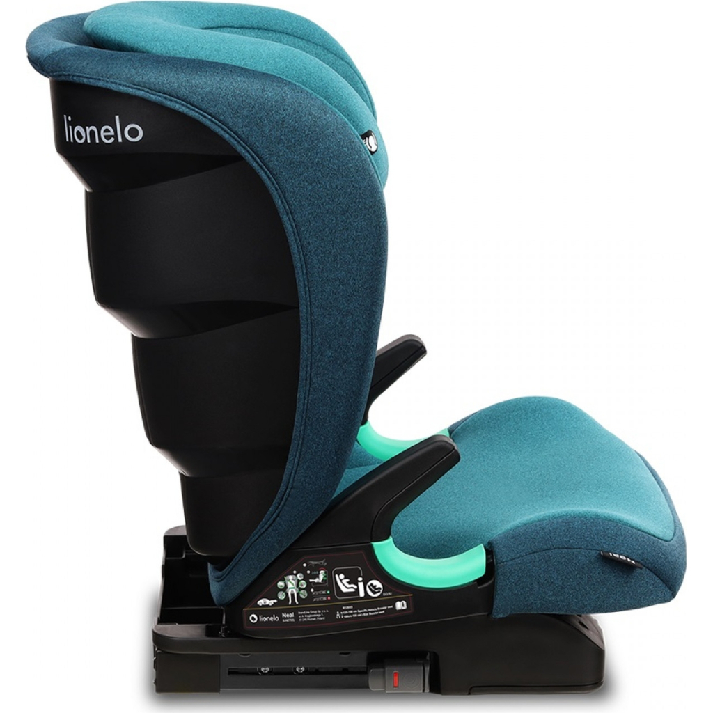 Автокрісло Lionelo Neal 15-36 кг Green Turquoise (LO-NEAL GREEN TURQUOISE) - зображення 3