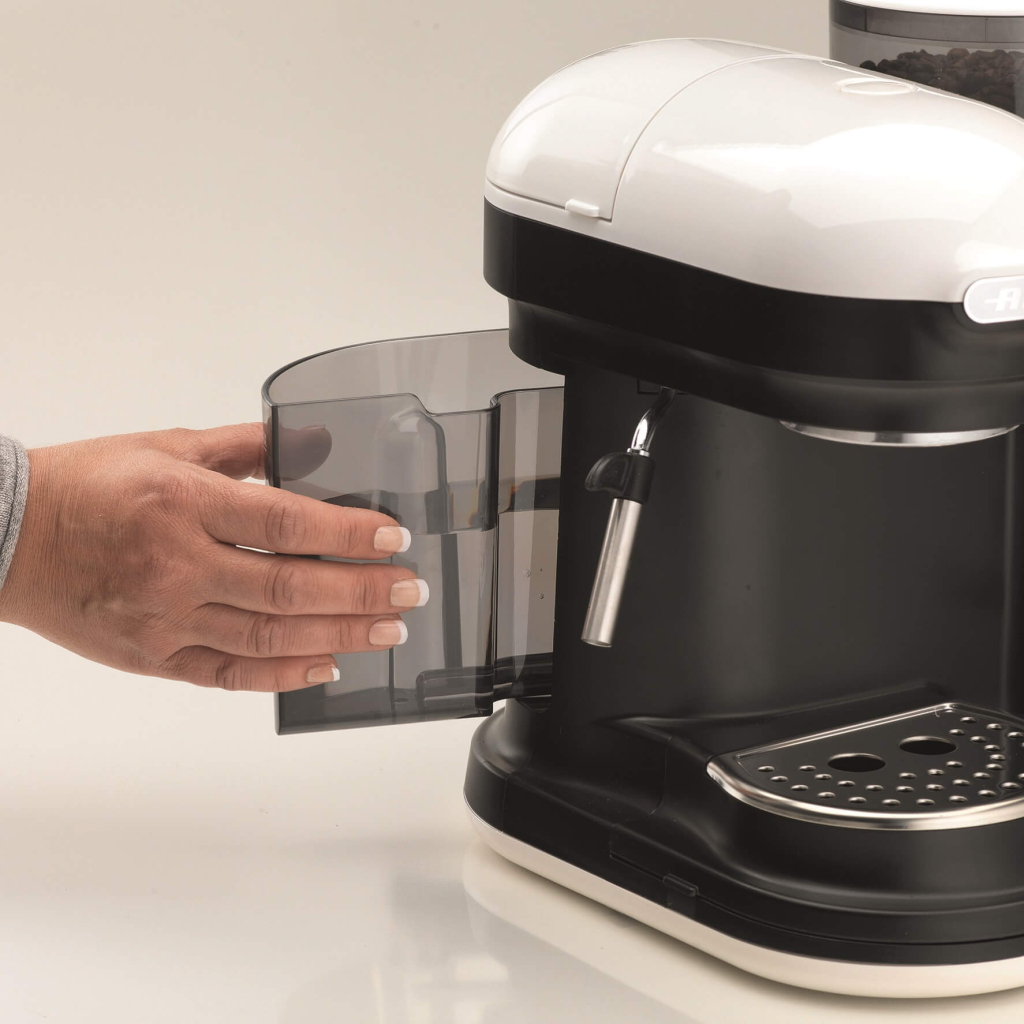Ріжкова кавоварка еспресо Ariete 1318 Espresso Moderna White (00M131801AR0) - изображение 8