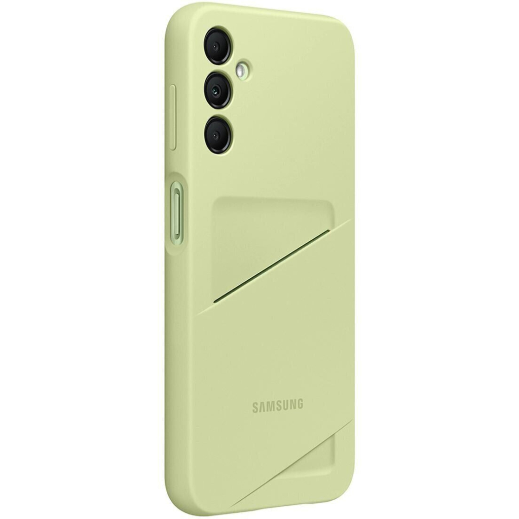 Чохол до мобільного телефона Samsung A14 Card Slot Case Lime (EF-OA146TGEGRU) - зображення 5