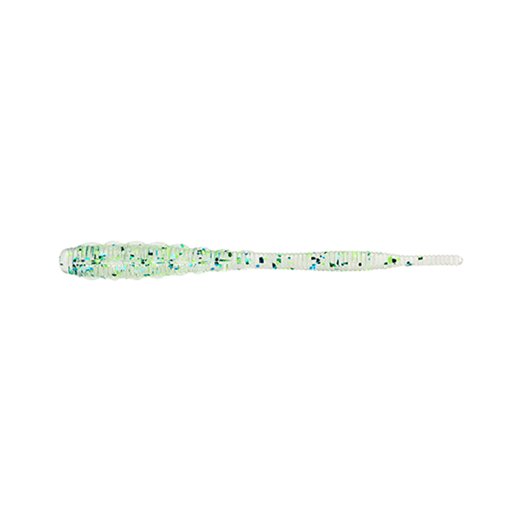 Силікон рибальський FishUP Aji Scaly 2.3" 413 - UV Clear/Blue (9шт/уп) (1862.00.24) - изображение 1