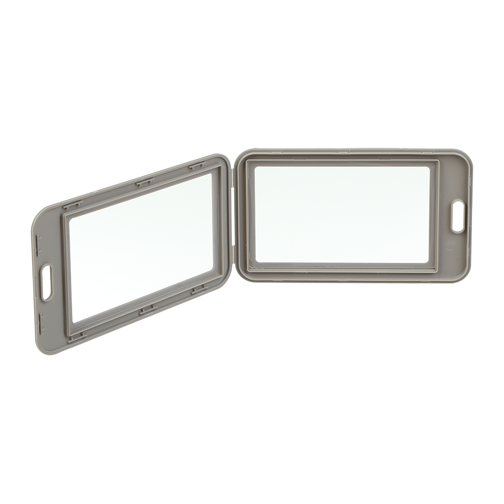 Бейдж Buromax вертикальний, 69 х 111мм, PP+PVC, сірий (BM.5414-09) - зображення 2