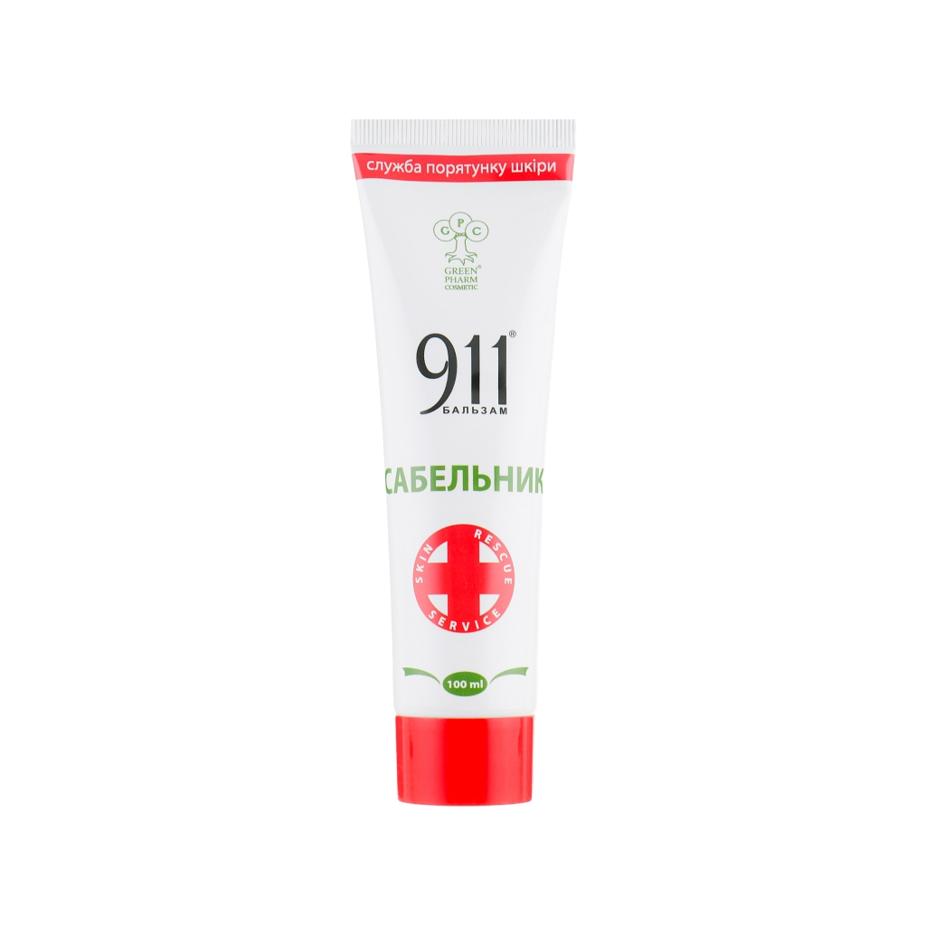 Бальзам для тіла Green Pharm Cosmetic 911 Сабельник 100 мл (4820182110795) - изображение 1