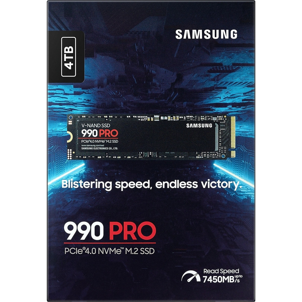 Накопичувач SSD M.2 2280 4TB 990 PRO Samsung (MZ-V9P4T0BW) - зображення 5