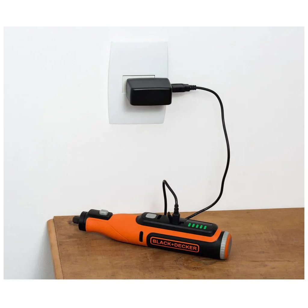 Гравер Black&Decker 29500 об/хв, 7,2V, Li-Ion 1,5Ah (BCRT8I) - picture 11