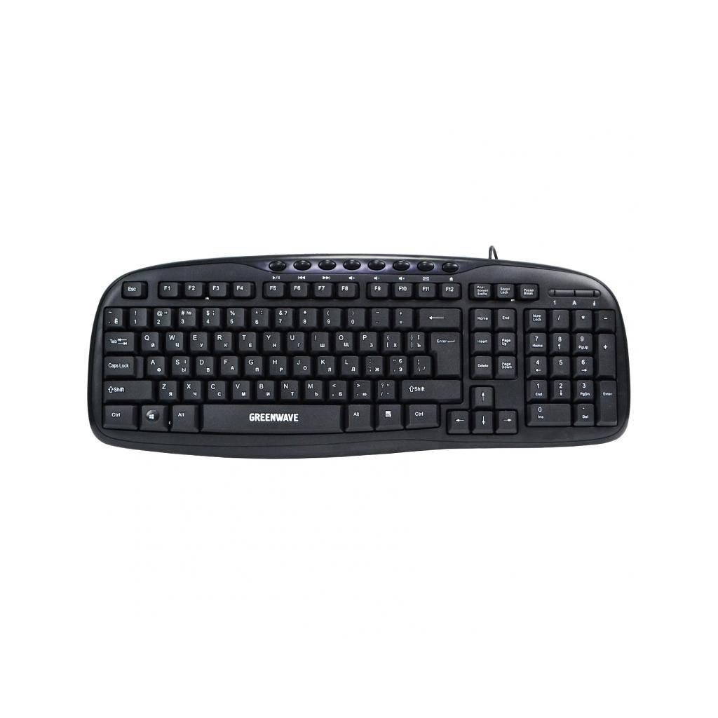 Клавіатура Greenwave KB-MM-801 black (R0015248) - зображення 1