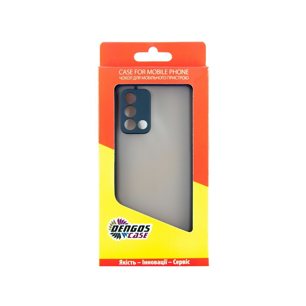 Чохол до мобільного телефона Dengos Matte OPPO A74 (black) (DG-TPU-MATT-80) - зображення 2