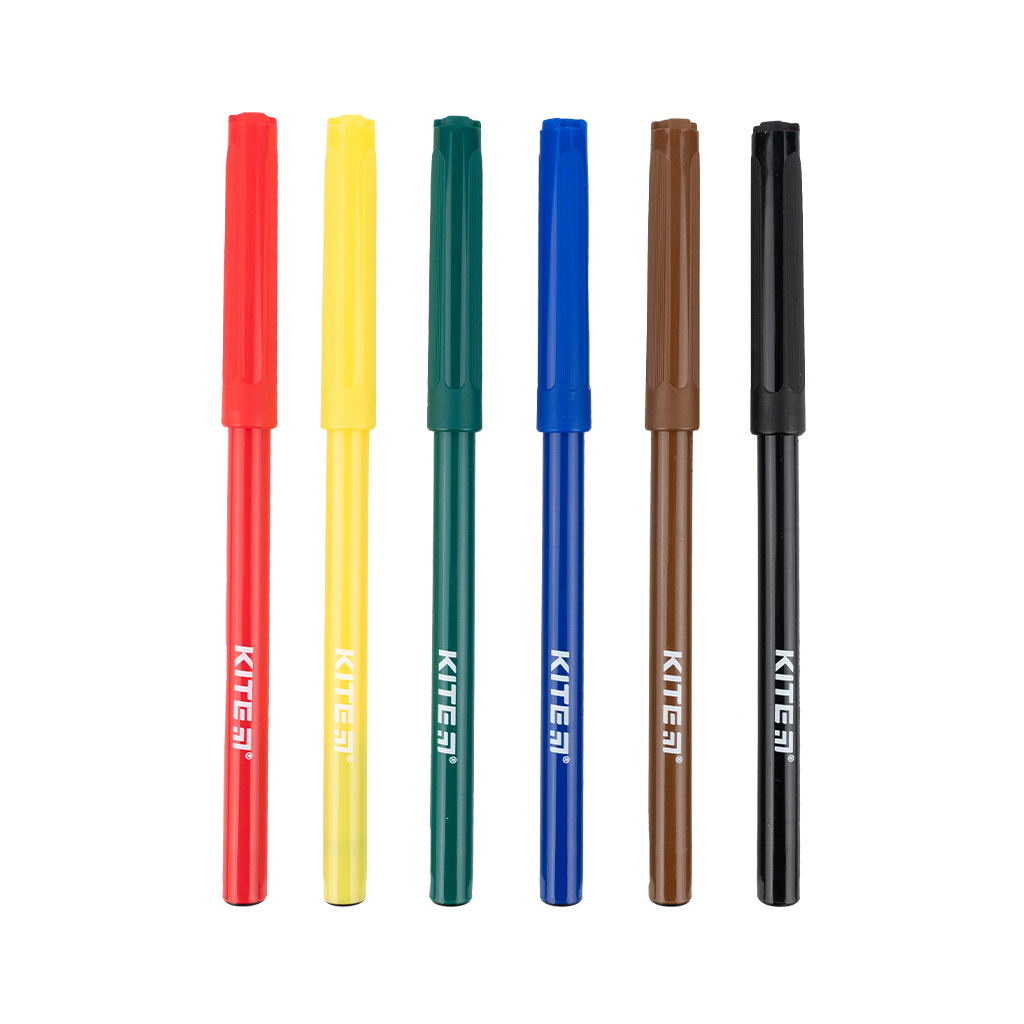 Фломастери Kite Classic 6 кольорів (K-446) - изображение 2