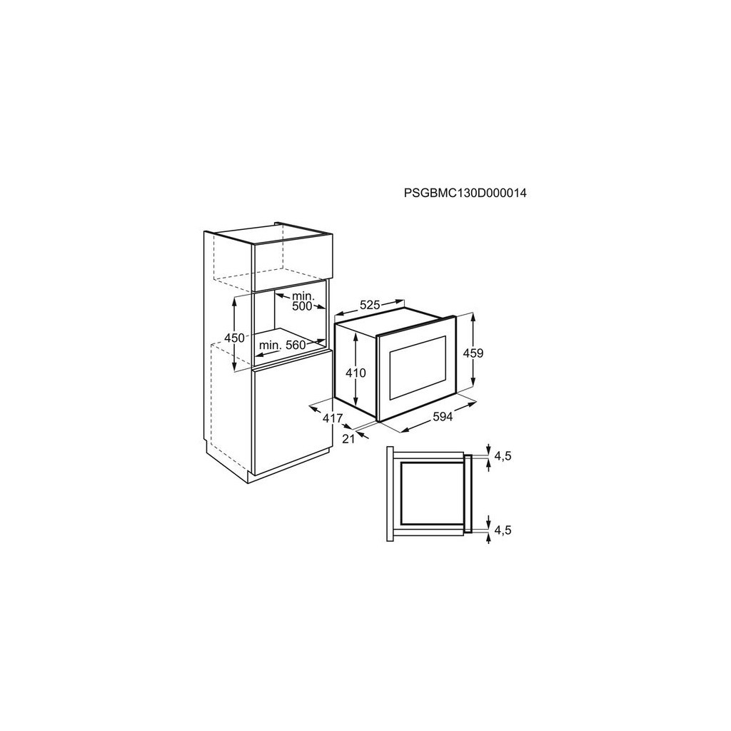 Мікрохвильова піч Electrolux KMFE264TEW - зображення 5