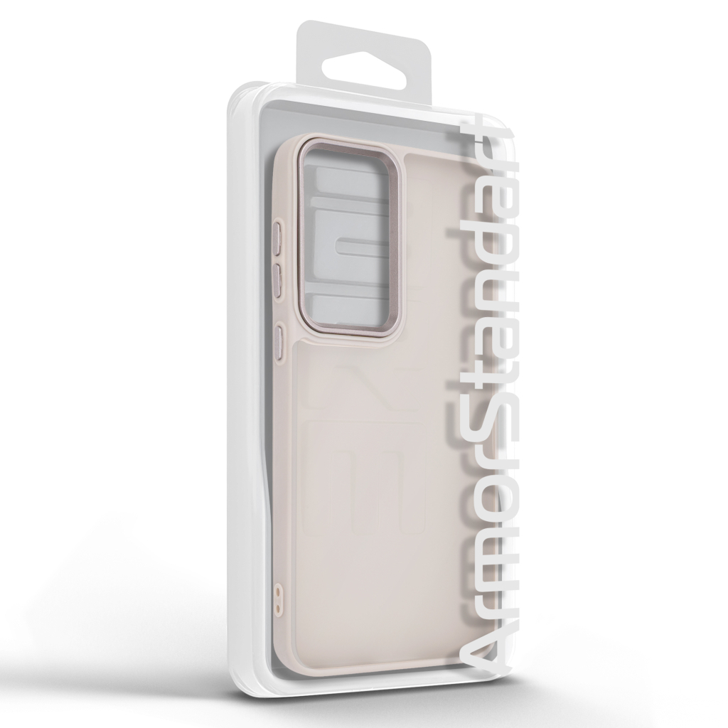 Чохол до мобільного телефона Armorstandart Frame Samsung S25 FE 5G Titanium Grey (ARM88241) - зображення 3