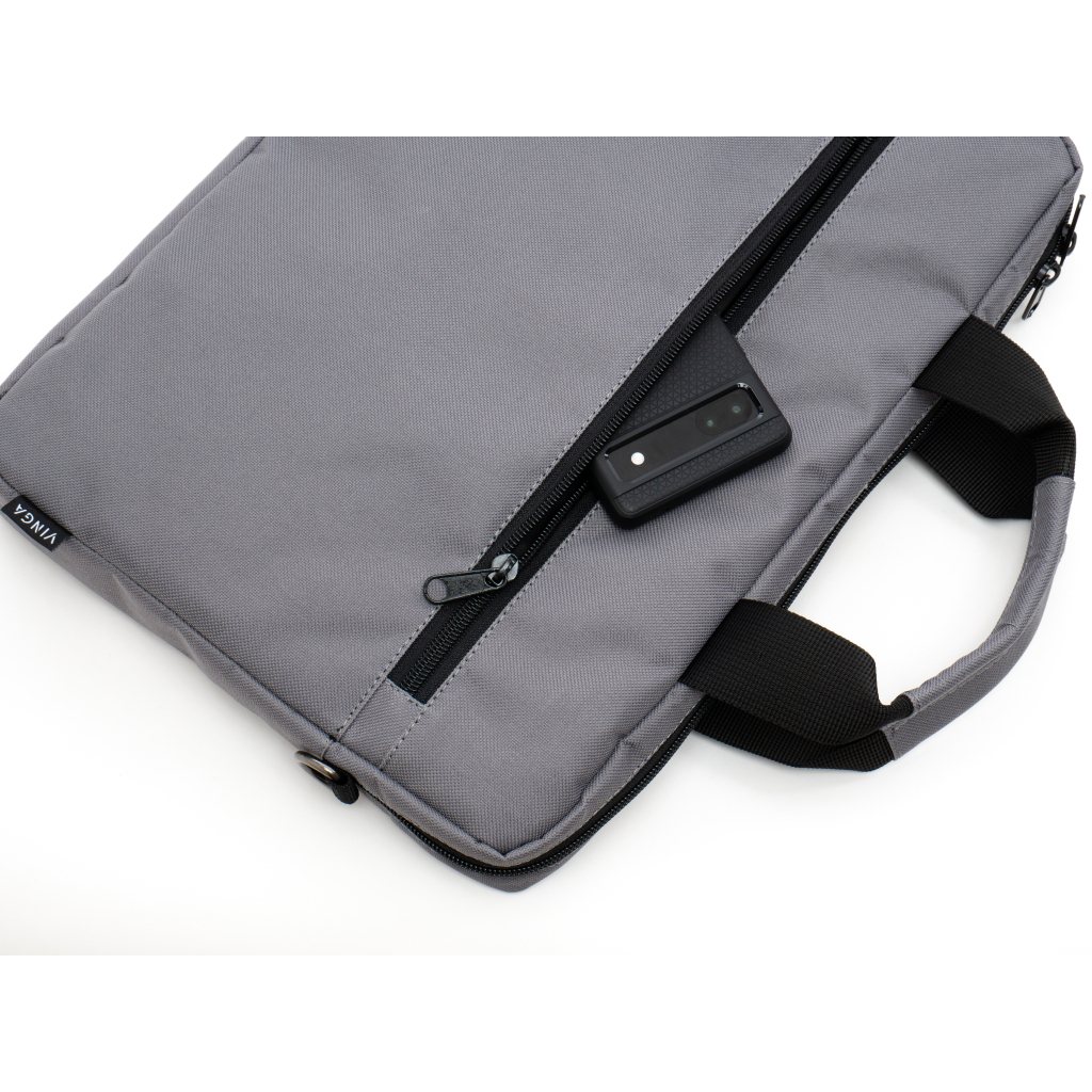 Сумка для ноутбука Vinga 15.6" NB1101 gray (NB1101GR) - зображення 6