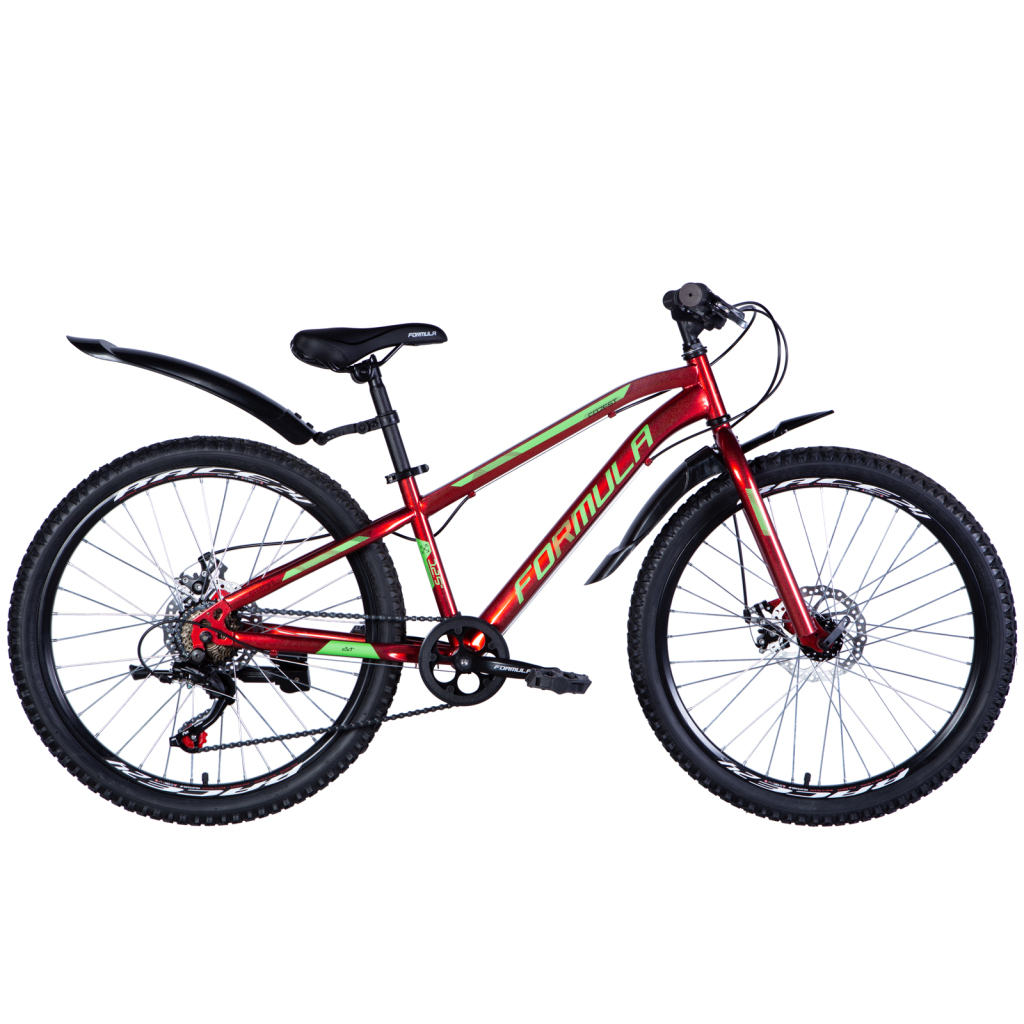 Велосипед Formula 24" Forest DD рама-12,5" St червоний 2024 (OPS-FR-24-394) - зображення 1