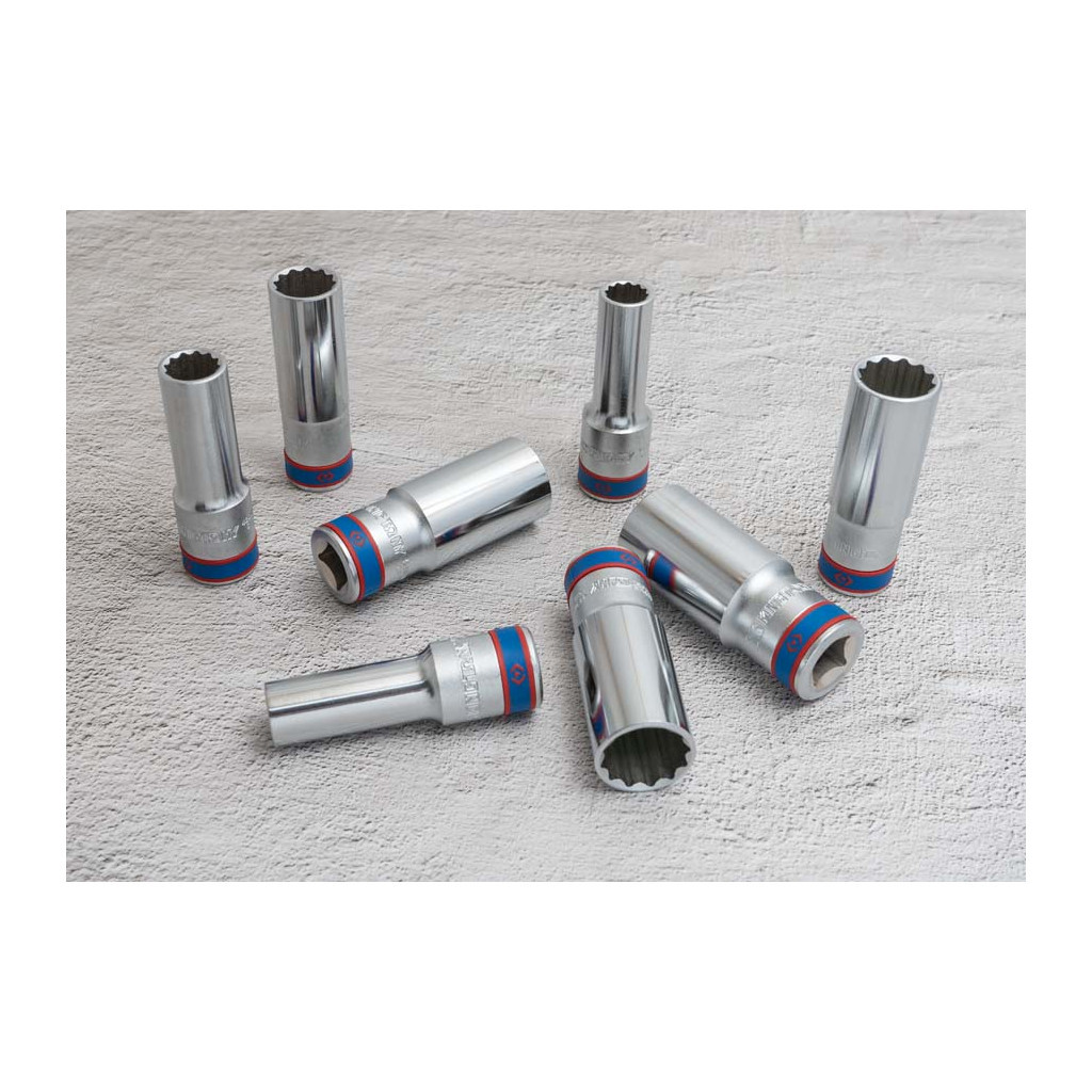 Набір головок KING TONY 1/2" 8 шт. (4208MR) - зображення 4