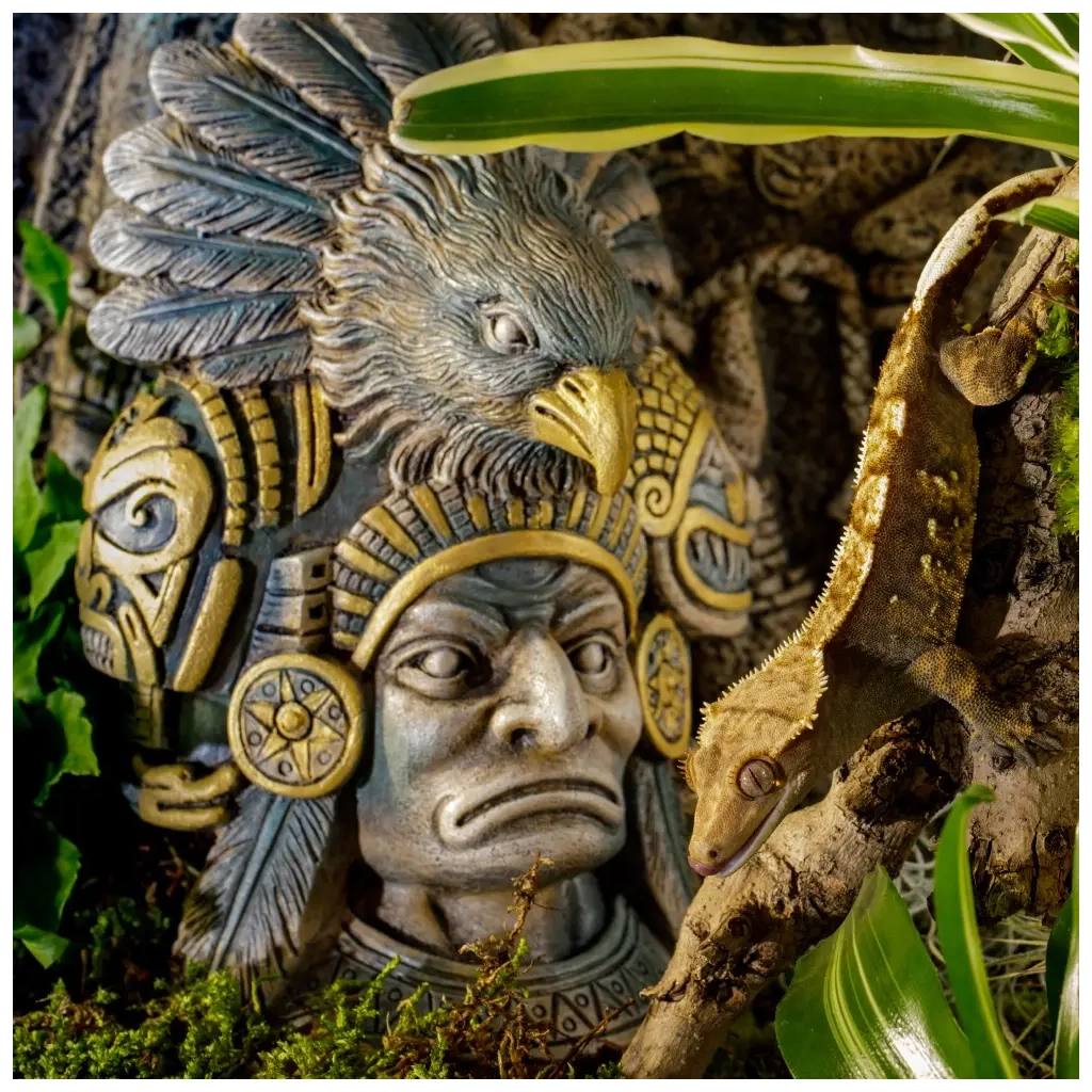 Декорація в акваріум ExoTerra Eagle Knight воїн ацтек (15561231671) - изображение 2