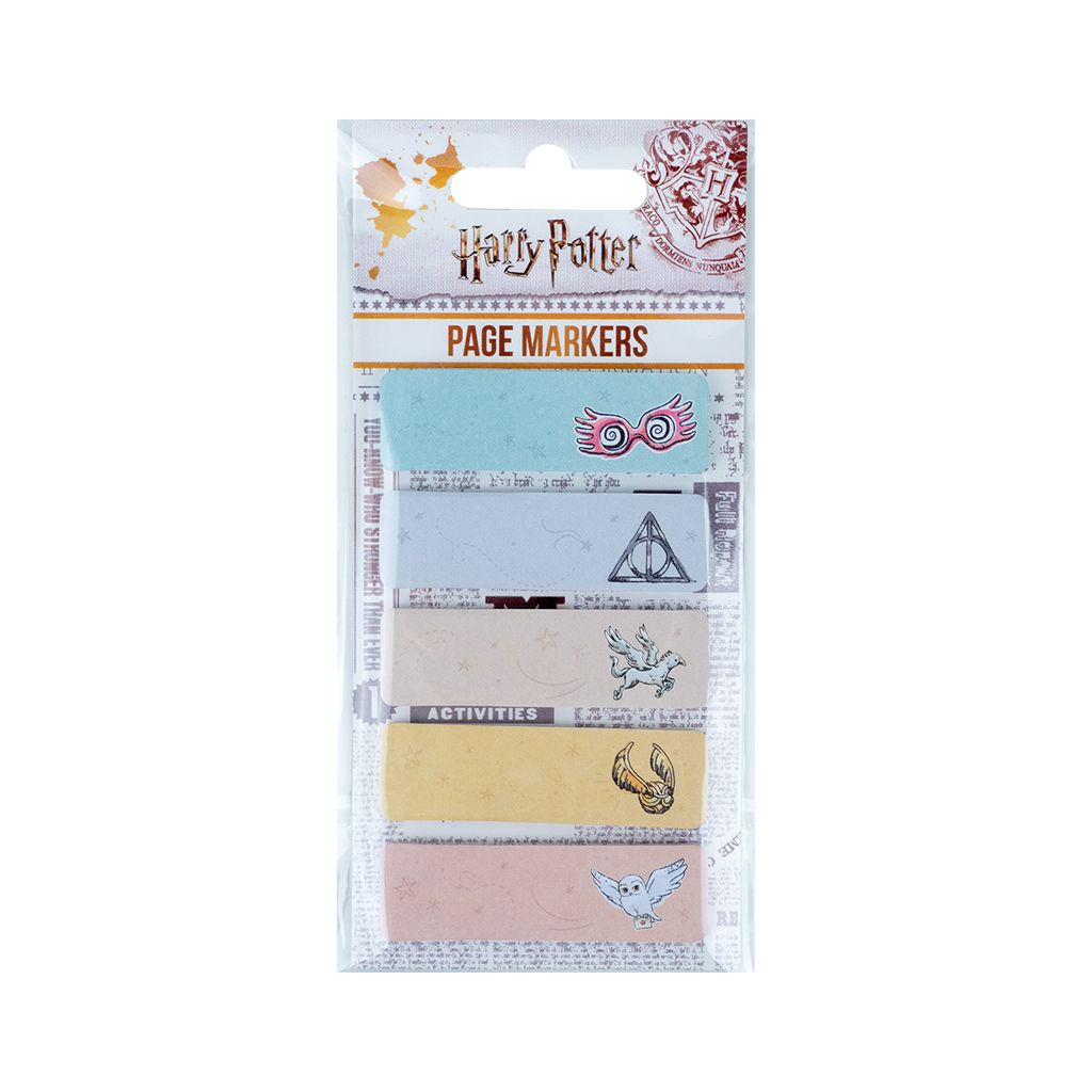 Стікер-закладка Kite паперова з малюнком Harry Potter 100 шт, 5х20 шт (HP23-480) - зображення 2