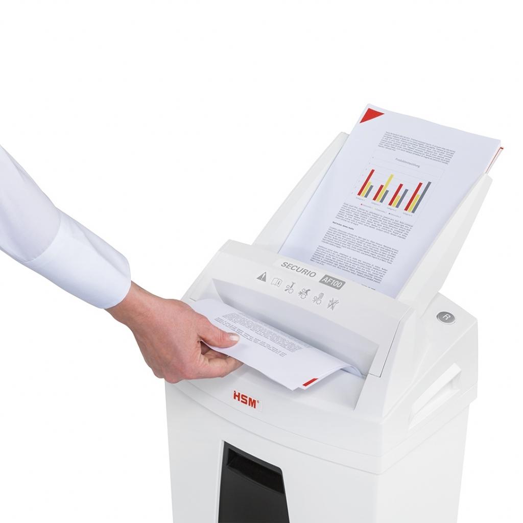 Знищувач документів HSM Securio AF100 (4x25) (6060100) - зображення 7