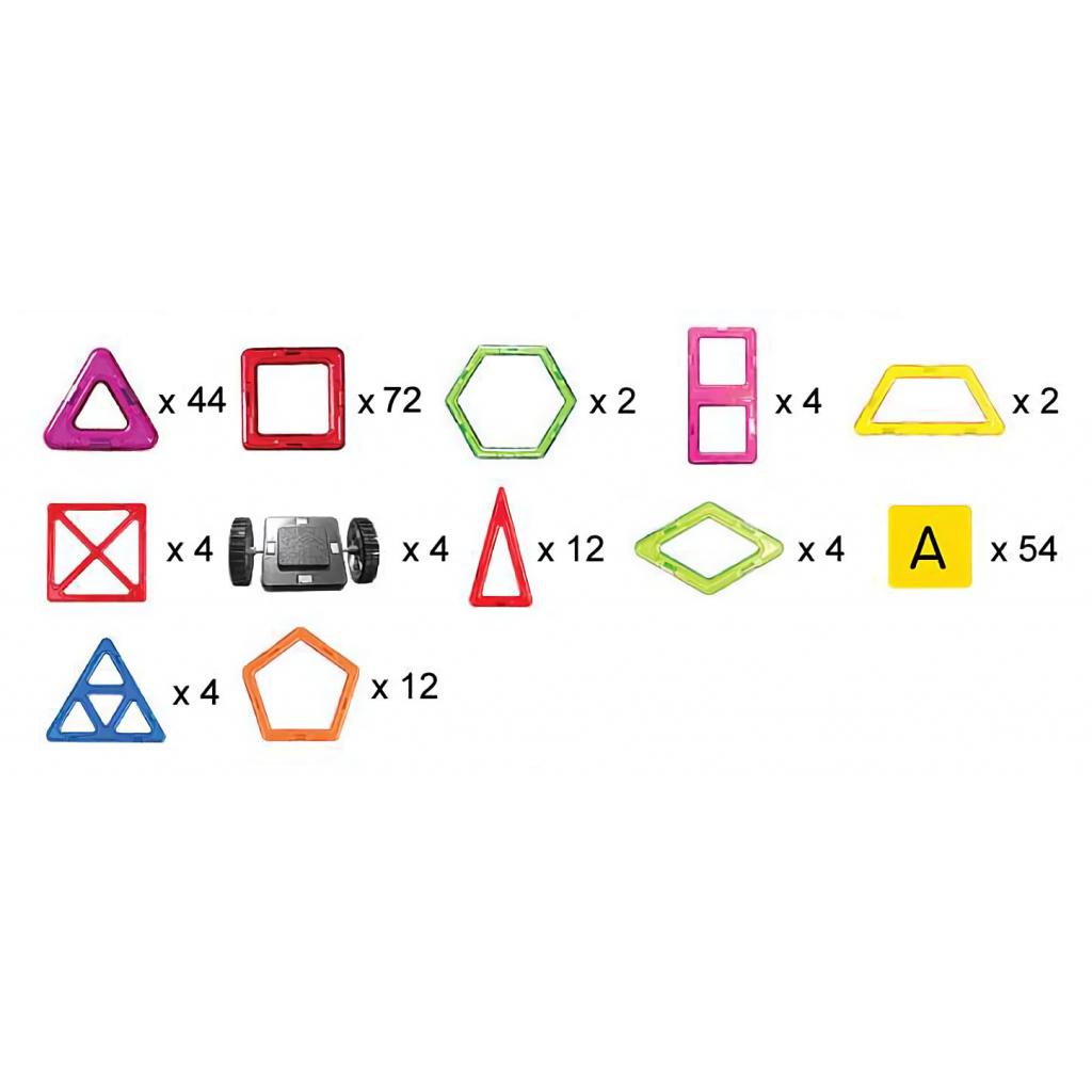 Конструктор Магнікон 218 деталей Plastic box (MK-218) - зображення 8