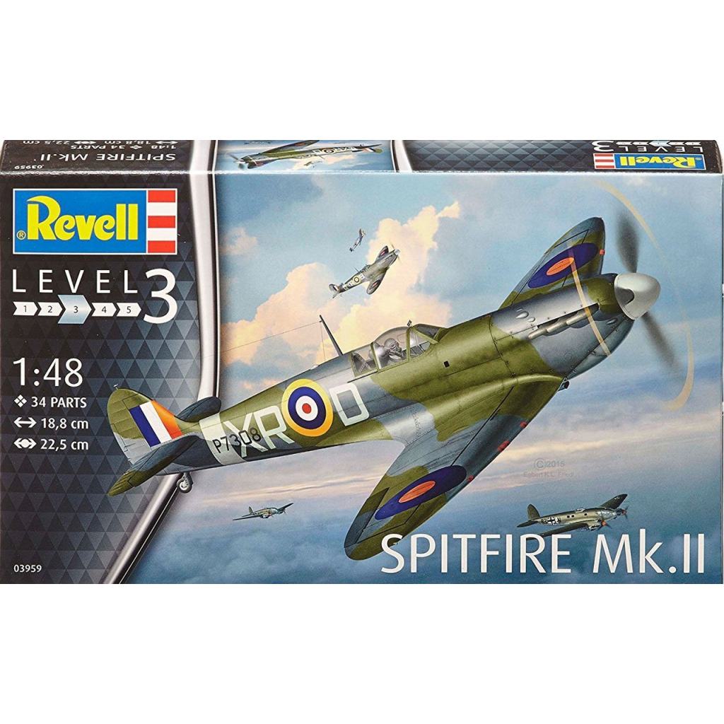 Збірна модель Revell Винищувач Supermarine Spitfire Mk.II 1:48 (3959) - зображення 1
