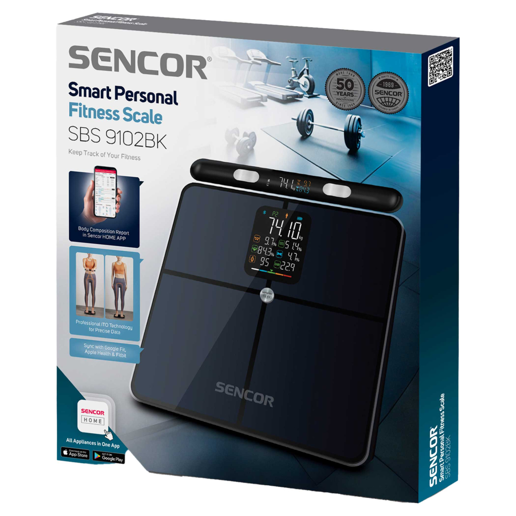 Ваги підлогові Sencor SBS9102BK - зображення 11
