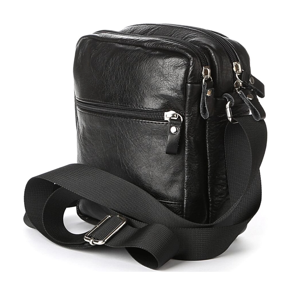 Сумка Shvigel Шкіряна Чорна (00926) - зображення 3