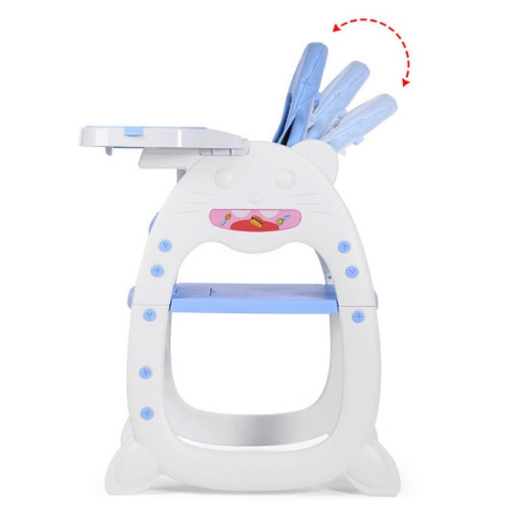 Стілець для годування Bambi 2 в 1 blue (M 3612-12 blue) - зображення 4