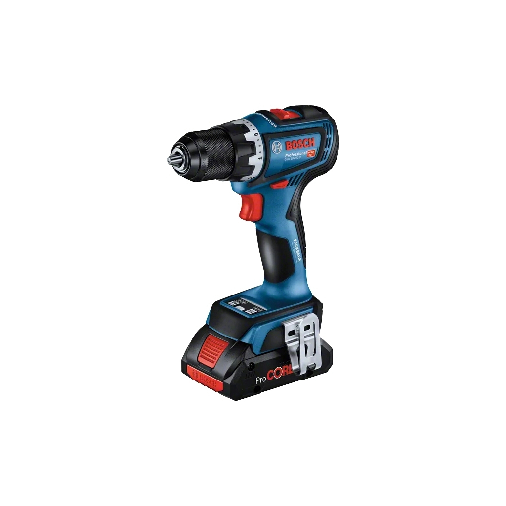 Шуруповерт Bosch GSR 18V-90 C 18V, 2х5Ah, 36-64Нм, 0-2100 об/хв, кейс, 1.1кг (0.601.9K6.006) - зображення 2