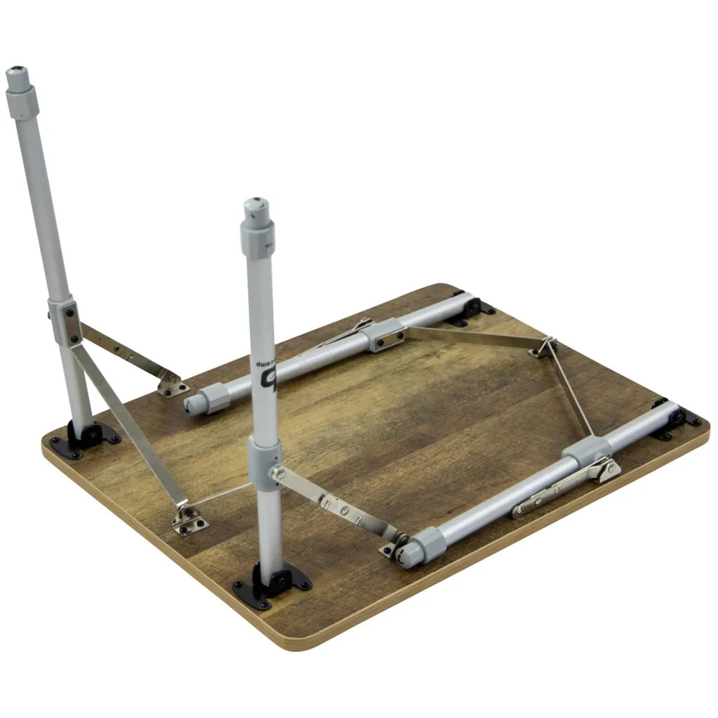 Туристичний стіл Bo-Camp Feather 60 x 45 см Коричневий (1404458) (DAS302437) - зображення 10