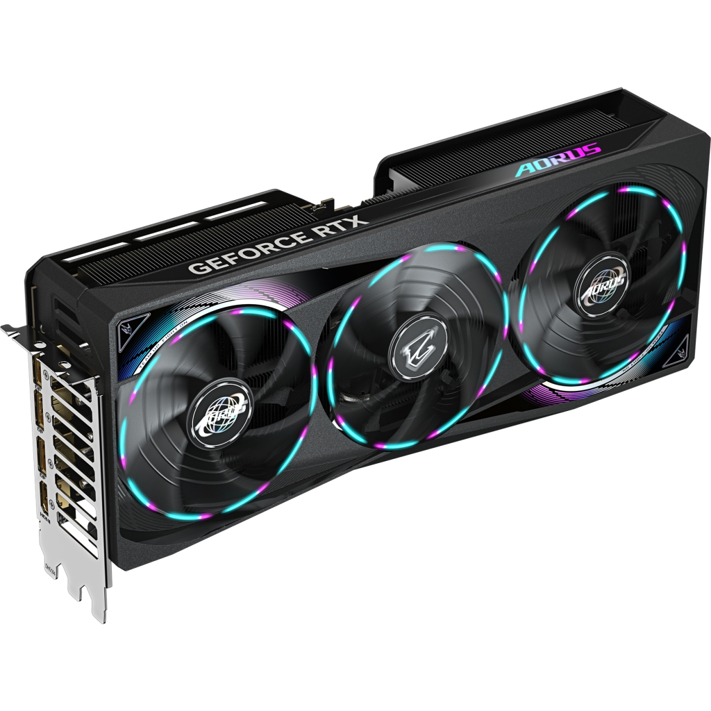 Відеокарта GIGABYTE GeForce RTX5070 12Gb AORUS MASTER (GV-N5070AORUS M-12GD) - зображення 4