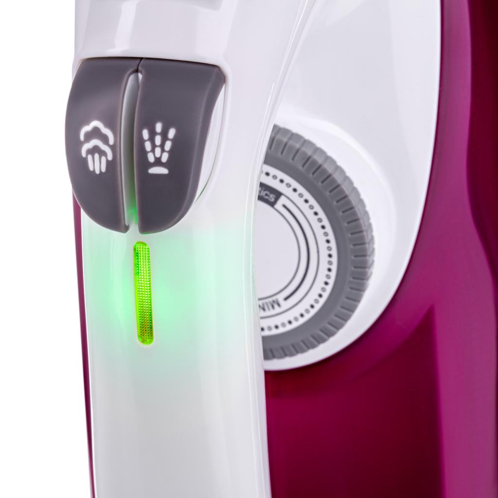 Праска Ardesto IR-C2230-BUR / 2200Вт /300мл/пар/самоочищення /антикапля /ке (IR-C2230-BUR) - зображення 7