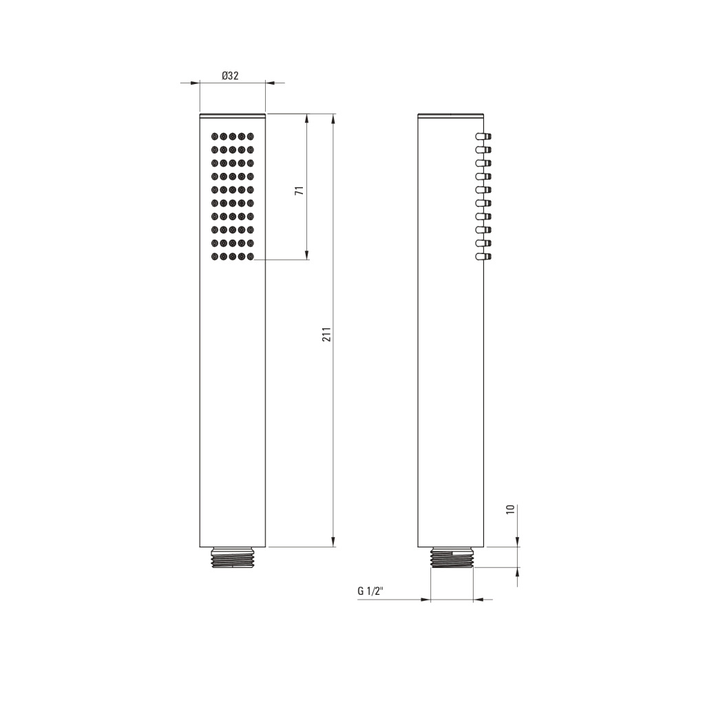 Душовий гарнітур Deante Silia (BQS_R18P) - picture 8