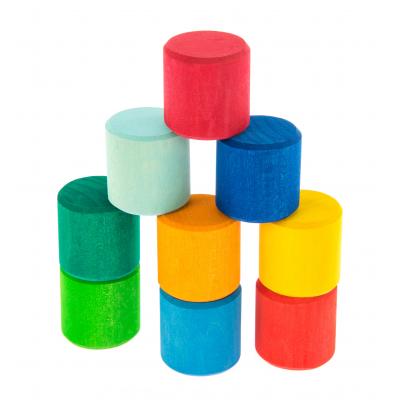 Конструктор Nic дерев'яний Різнокольоровий ролик (NIC523347) - зображення 3