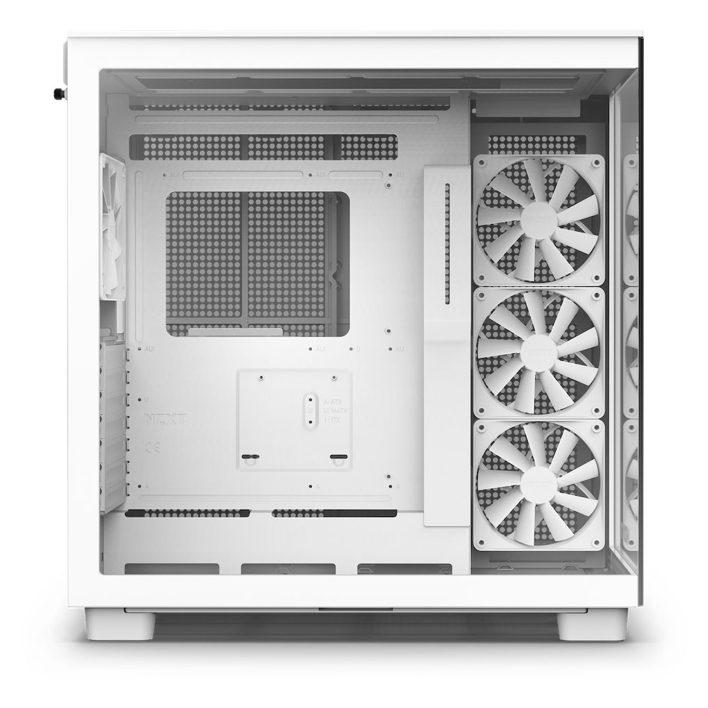 Корпус NZXT H9 Flow Edition White (CM-H91FW-01) - зображення 3