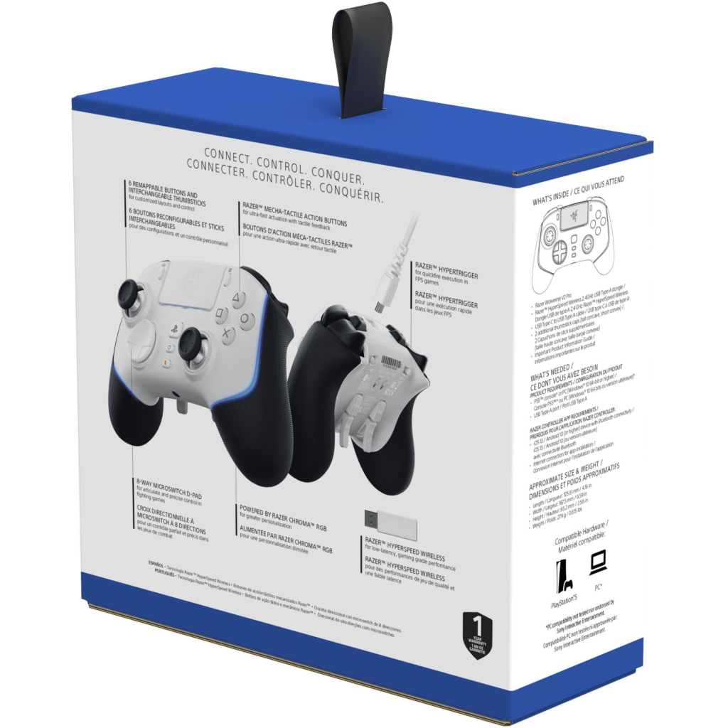 Геймпад Razer Wolverine V2 PRO for PS5 White (RZ06-04710200-R3G1) - изображение 10